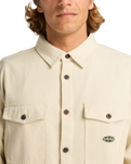 The Billabong Mens Del Mar Flannel Shirt in Sand