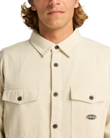The Billabong Mens Del Mar Flannel Shirt in Sand