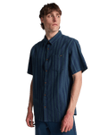 Sundays Jacquard Shirt in Denim