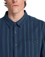 Sundays Jacquard Shirt in Denim