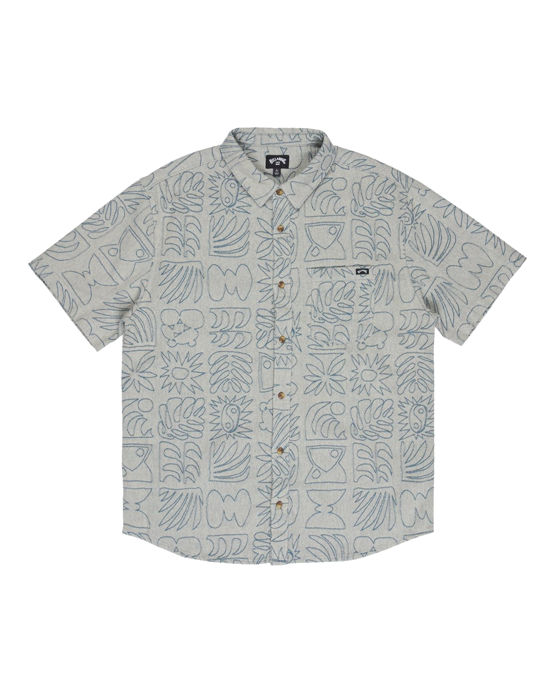 Sundays Jacquard Shirt in Chino