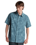 Solana Cord Shirt in Washed Blue