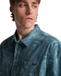 Solana Cord Shirt in Washed Blue