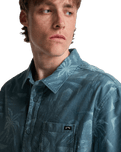 Solana Cord Shirt in Washed Blue