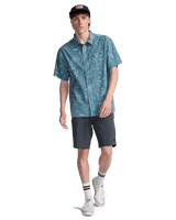 Solana Cord Shirt in Washed Blue