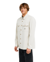 The Billabong Mens Del Mar Flannel Shirt in Chino