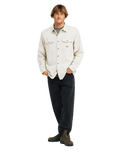 The Billabong Mens Del Mar Flannel Shirt in Chino