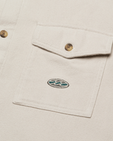 The Billabong Mens Del Mar Flannel Shirt in Chino
