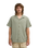 The Billabong Mens Vacay Linen Shirt in Moss Green