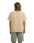 The Billabong Mens Vacay Linen Shirt in Castle Rock