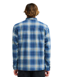 The Billabong Mens Offshore Flannel Shirt in Dark Denim