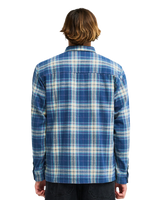 The Billabong Mens Offshore Flannel Shirt in Dark Denim