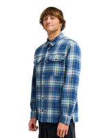 The Billabong Mens Offshore Flannel Shirt in Dark Denim