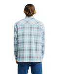 The Billabong Mens Offshore Lined Shirt in Blue Surf