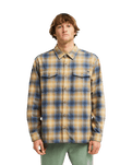 The Billabong Mens Adventure Division Ventura Shirt in Blue Graphite