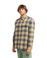 The Billabong Mens Adventure Division Ventura Shirt in Blue Graphite
