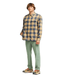 The Billabong Mens Adventure Division Ventura Shirt in Blue Graphite