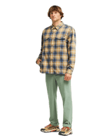 The Billabong Mens Adventure Division Ventura Shirt in Blue Graphite