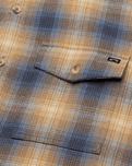 The Billabong Mens Adventure Division Ventura Shirt in Blue Graphite