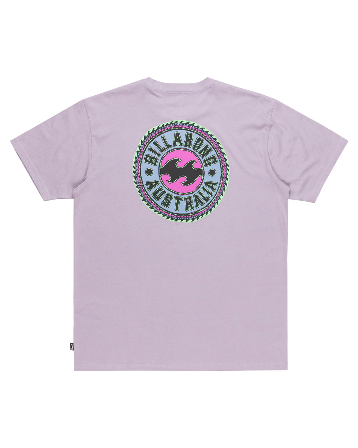The Billabong Mens Know The Feeling T-Shirt in Light Purple