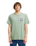 The Billabong Mens Stamp T-Shirt in Sea Spray