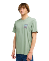 The Billabong Mens Stamp T-Shirt in Sea Spray