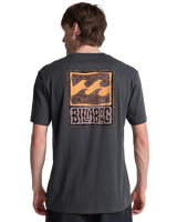 Stamp T-Shirt in Ombre Blue