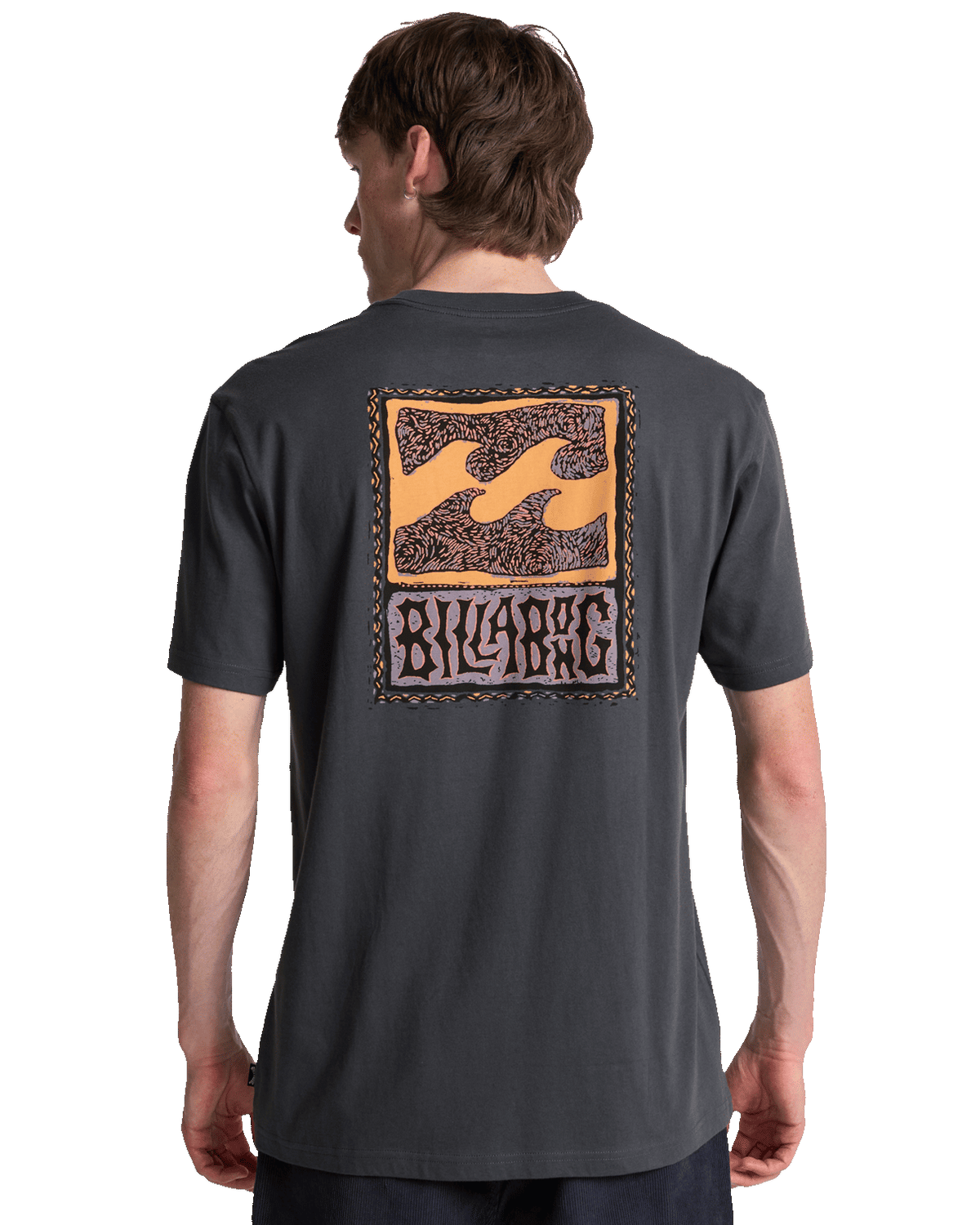 Stamp T-Shirt in Ombre Blue