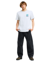 The Billabong Mens Stamp T-Shirt in Light Grey Heather