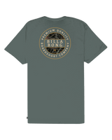 The Billabong Mens Rotor Fill T-Shirt in Dark Slate