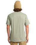The Billabong Mens Arch Frame T-Shirt in Grey Green