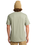 The Billabong Mens Arch Frame T-Shirt in Grey Green