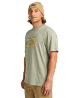 The Billabong Mens Arch Frame T-Shirt in Grey Green