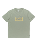 The Billabong Mens Arch Frame T-Shirt in Grey Green