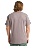 The Billabong Mens Arch Frame T-Shirt in Dusty Purple