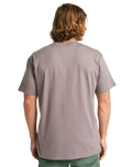 The Billabong Mens Arch Frame T-Shirt in Dusty Purple