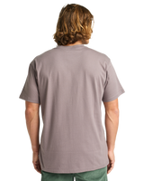 The Billabong Mens Arch Frame T-Shirt in Dusty Purple