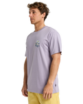 The Billabong Mens Add Water T-Shirt in Light Purple