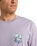 The Billabong Mens Add Water T-Shirt in Light Purple
