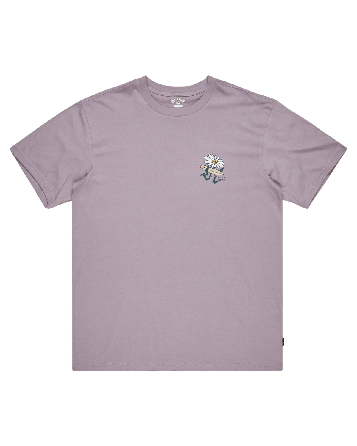 The Billabong Mens Add Water T-Shirt in Light Purple