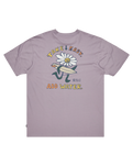 The Billabong Mens Add Water T-Shirt in Light Purple