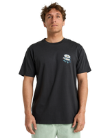 The Billabong Mens Add Water T-Shirt in Washed Black