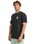 The Billabong Mens Add Water T-Shirt in Washed Black