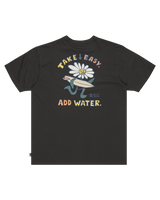 The Billabong Mens Add Water T-Shirt in Washed Black