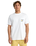 The Billabong Mens Troppo Pocket T-Shirt in White