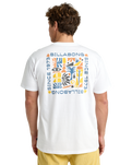 The Billabong Mens Troppo Pocket T-Shirt in White
