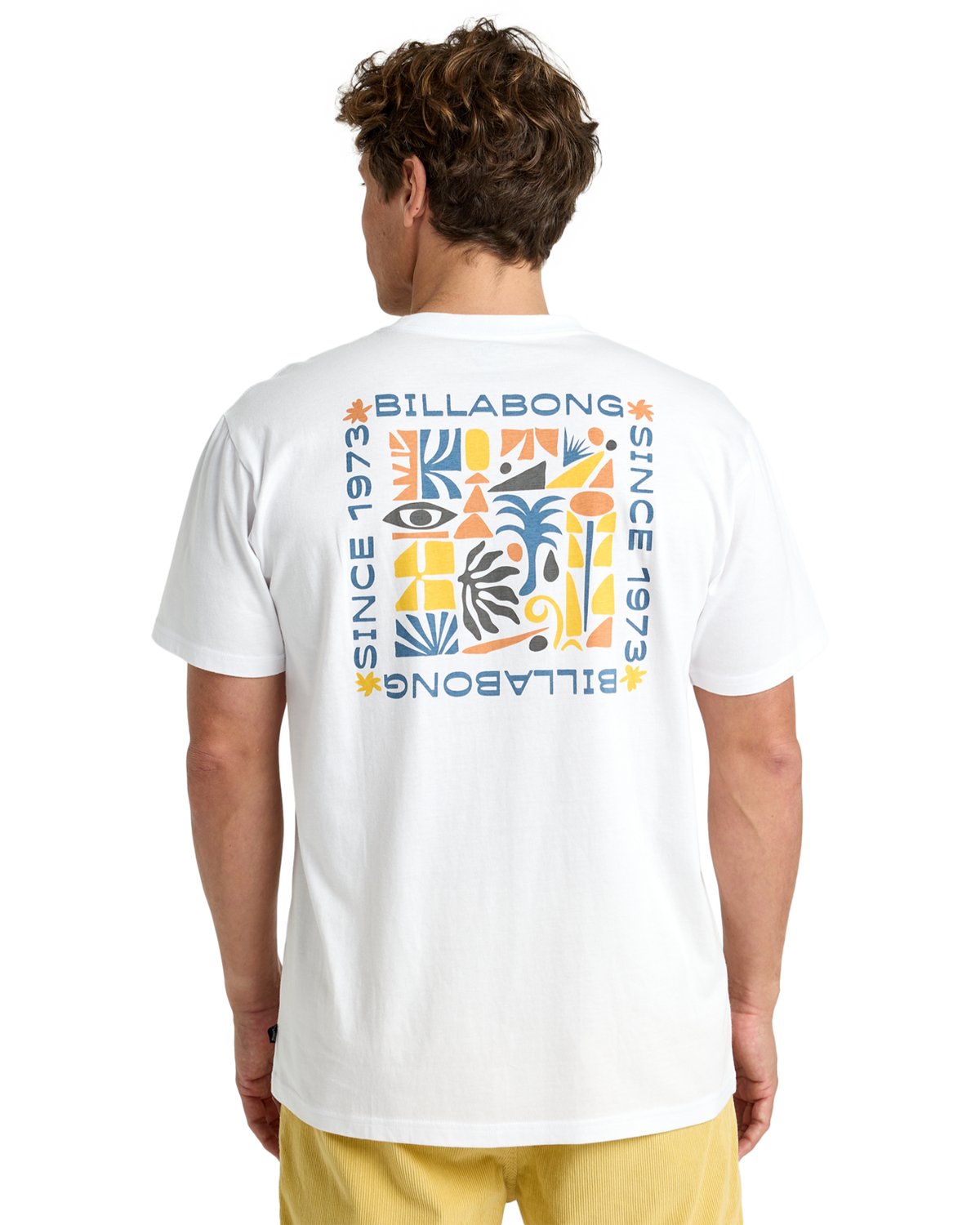 The Billabong Mens Troppo Pocket T-Shirt in White