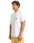 The Billabong Mens Troppo Pocket T-Shirt in White
