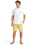 The Billabong Mens Troppo Pocket T-Shirt in White
