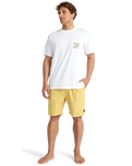 The Billabong Mens Troppo Pocket T-Shirt in White